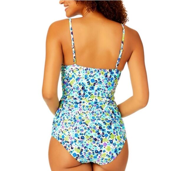 Anne Cole Women’s Tankini Swim Top Size XS - Picture 2 of 11